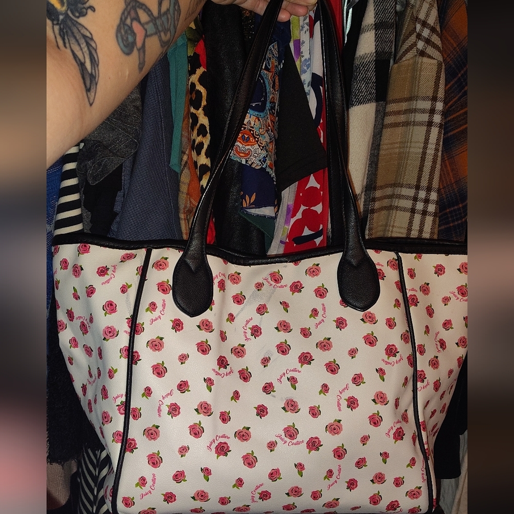 Juicy Couture Floral Tote Bag - Picture 2 of 3